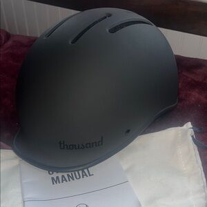 Mens NWT Black Helmet Thousand